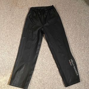 Xs helly Hansen rain pants 100% polyeurothane workwear rainwear